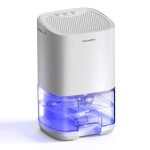 Youngdo deshumidificateur dair 1200ml - dshumidificateur portable 40w silencieux pour salle de bain ...