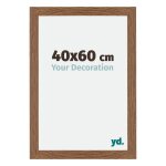 Your decoration - 40x60 cm - cadres photo en mdf avec verre plexiglas - ch�ne rustique - mura.