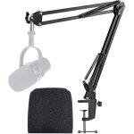 Youshares mv7 mv7 + support microphone professionnel réglable avec bonnette micro en mousse compatible ... Youshares mv7 mv7 + support microphone professionnel réglable avec bonnette micro en mousse compatible ...