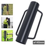 Yrhome 140mm handheld garde corps poteau pile pile pile empileur garde corps construction garde corps ...