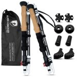 Ysfmode - btons de trekking pliables avec poigne en lige pour la course  piedle sport alpin et la ...