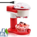 Ysfmode - broyeur  glace lectrique pour glace rase 500 ml machine  glaons compacte pour boules de ...