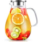 Ysfmode - carafecarafe eau24 litres carafe verre avec couverclepichet en verre borosilicaté avec pichet ... Ysfmode - carafecarafe eau24 litres carafe verre avec couverclepichet en verre borosilicaté avec pichet ...