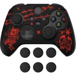Ysfmode - coque pour xbox series x s manette protection accessoireshousse silicone avec capuchon joystickcover ...