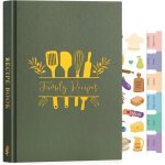 Ysfmode - journal de recettes  remplirb5 livre cahier de recettes cuisine et blanccarnet de recette ...