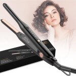 Ysfmode - mini lisseur cheveux court2 en 1 mini fer  lisser en cramiquepetit fer  lisser portable ...