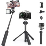 Ysfmode - mini trpied de table portable vlog pour selfietrpied extensible avec tte sphrique  360accessoi ...