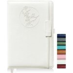 Ysfmode - notebook journal pour femmes hommes256 pages a5 hardcover leder journaling carnets de notes ...