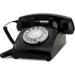 Ysfmode - opis 60s cable: t�l�phone fixe vintage compatible boxstyle r�tro des ann�es 60avec son aspect ...