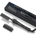 Ysfmode - peigne chauffant cheveux lissante pour cheveux cuivre lisseur peigne afro lisseur barbe fers ...