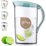 Ysfmode - pichet d?eau de porte de rfrigrateur avec couvercle 2. 1lcarafe en fibre de verre sans odeur ...