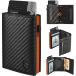 Ysfmode - portefeuille homme en fibre de carbonemagnétique porte carte avec blocage rfidporte feuille ... Ysfmode - portefeuille homme en fibre de carbonemagnétique porte carte avec blocage rfidporte feuille ...