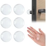 Ysfmode - tozkzo 6pcs butee de porte adhesivetransparentes arret de porte murale pour protection poignee ... Ysfmode - tozkzo 6pcs butee de porte adhesivetransparentes arret de porte murale pour protection poignee ...