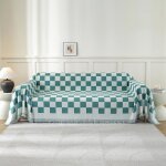 Ystyle couvre canap� 180x340 cm jet� de canap� grande taille recouvre canape couverture canape vert lac ...