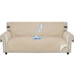 Ystyle housse canap 2 places impermeable housse de canap avec accoudoirs universelle protege canape ...