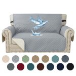 Ystyle housse canap� 2 places impermeable housse de canap� avec accoudoirs universelle protege canape ...