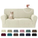 Ystyle housse canap� 2 places universelle housse canape protection chat chiens griffures beige