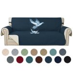 Ystyle housse canap 3 places impermeable housse de canap avec accoudoirs universelle protege canape ...