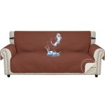 Ystyle housse canap 3 places impermeable housse de canap avec accoudoirs universelle protege canape ...