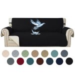 Ystyle housse canap 3 places impermeable housse de canap avec accoudoirs universelle protege canape ...