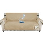 Ystyle housse canap 4 places impermeable housse de canap avec accoudoirs universelle protege canape ...