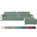 Ystyle housse de canap� dangle 2 places protection canap� dangle avec accoudoirs (210cm vert clair)