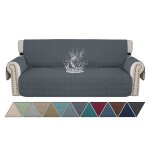 Ystyle housse de canap� imperm�able 3 places sofa cover antid�rapante anti poils animaux protecteur gris ...