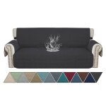 Ystyle housse de canap� imperm�able 3 places sofa cover antid�rapante anti poils animaux protecteur noir ...