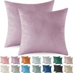 Ystyle housse de coussin 45x45 lot de 2 coussin canape motif abstrait canap� housse oreiller violet clair ...