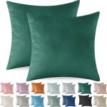 Ystyle housse de coussin 60x60 lot de 2 en velours motif abstrait canapé housse oreiller vert clair Ystyle housse de coussin 60x60 lot de 2 en velours motif abstrait canapé housse oreiller vert clair