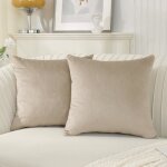 Ystyle noel housse coussin 50x50 lot de 2 housse de coussin canape canap� chambre salon coussin chameau ...