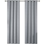 Ystyle rideau occultant 100% effet lin rideaux thermique isolant anti froid 2 pi�ces 117�137 chambre ...