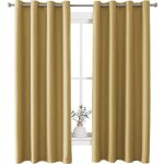 Ystyle rideau occultant effet lin lot de 2 140x240 cm rideaux thermique salon phonique jaune Ystyle rideau occultant effet lin lot de 2 140x240 cm rideaux thermique salon phonique jaune