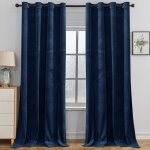 Ystyle rideau occultant velours lot de 2 140x280cm rideau phonique anti bruit moderne maison dressing ... Ystyle rideau occultant velours lot de 2 140x280cm rideau phonique anti bruit moderne maison dressing ...