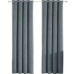 Ystyle rideau velours occultant lot de 2 140�300cm rideau thermique isolant anti froid rideau phonique ...