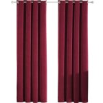 Ystyle rideau velours thermiques lot de 2 rideau 100% occultant 140�260cm rideau phonique anti bruit ...
