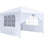 Tonnelle pliable - yuenfong - 3 x 3 m - imperm�able - protection uv - robuste et durable
