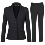 Costume femme - yynuda - tailleur 2 pices - blazer et pantalon - slim - noir