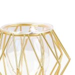Yyv 3d gomtrique table fleur vase terrarium usine dair titulaire daffichage en verre planteur centre ...