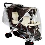 Yyv habillage pluie universel pour poussette de double enfants impermable housse anti - pluie et vent ... Yyv habillage pluie universel pour poussette de double enfants impermable housse anti - pluie et vent ...