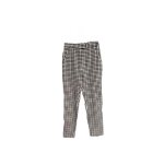 Zara pantalon femme confortable �l�gant noir et blanc � carreaux taille xs