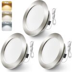 Zayho - lot de 3 spots led encastrables 12v pour meubles cuisine salle de bain caravane et camping - ... Zayho - lot de 3 spots led encastrables 12v pour meubles cuisine salle de bain caravane et camping - ...