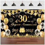 Zayho - bannire 30 ans joyeux anniversaire 30 ans banderole 30 ans homme femme anniversaire 30 ans dcoration ...
