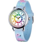 Zayho - montre enfant 12 et 24 heures mouvement  quartz montre pour enfants fille garon cadeau fille ...