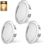 Zayho - spot led encastrable dimmable 230v 3w 3000k blanc chaud 15mm extra plat spots de plafond 300lm ...