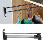 Zeaicos tringle t�lescopique pour garde - robe tige de placard extensible coulissante pour armoire de ...