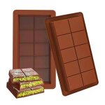 Zecook moule tablette chocolat dubai franui - 2pcs - moule en silicone sans bpa - antiadhésif Zecook moule tablette chocolat dubai franui - 2pcs - moule en silicone sans bpa - antiadhésif