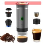 Zerone petite cafeti�re machine � caf� portable pour voiture maison voyage cafeti�re �lectrique electromenager ...