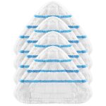 Zhan - housses lingettes pour balai vapeur silvercrest lidl universel accessoires pour nettoyeurs vapeur ...