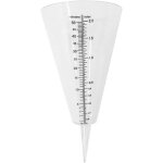 Zhan - pluviom�tre conique pour sol mesure de la pluie pour jardin ext�rieur avec double �chelle transparente ...